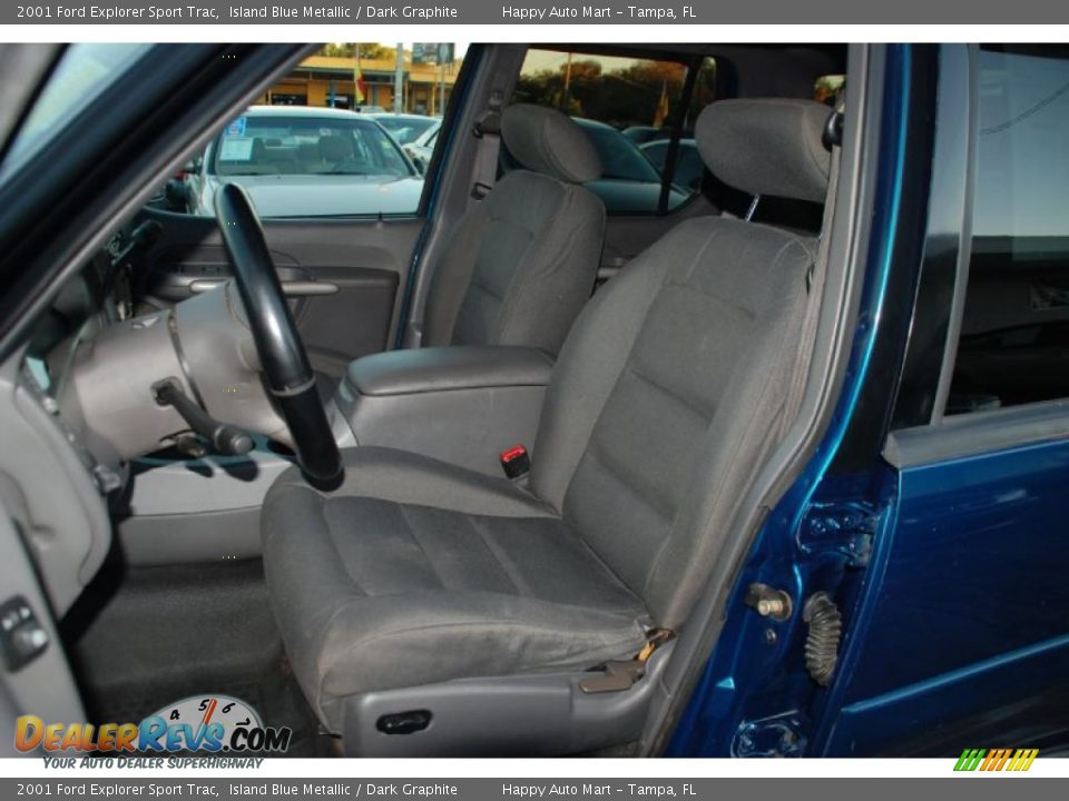 Dark Graphite Interior - 2001 Ford Explorer Sport Trac  Photo #16