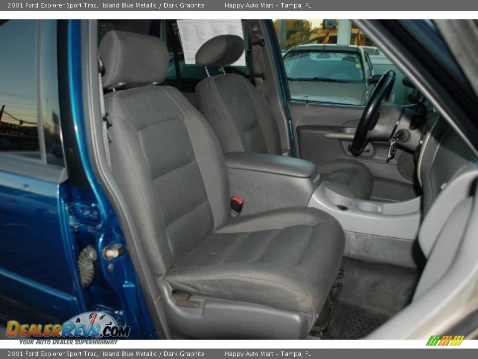 Dark Graphite Interior - 2001 Ford Explorer Sport Trac  Photo #21