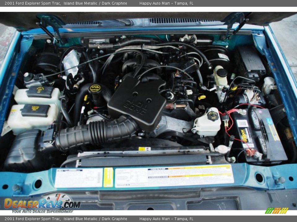 2001 Ford Explorer Sport Trac  4.0 Liter SOHC 12-Valve V6 Engine Photo #28