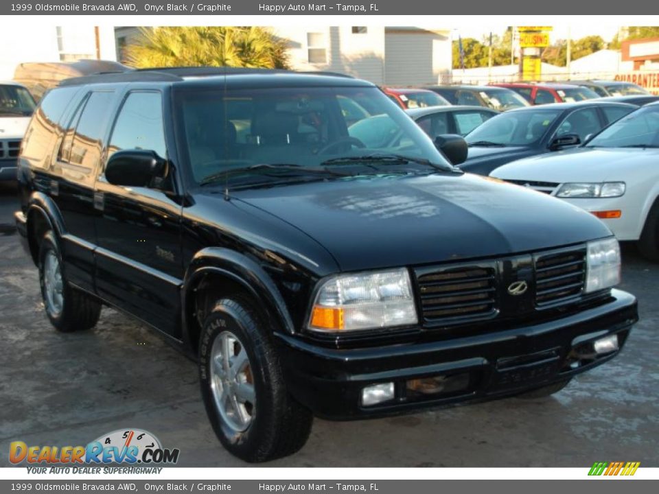 1999 Oldsmobile Bravada AWD Onyx Black / Graphite Photo #5