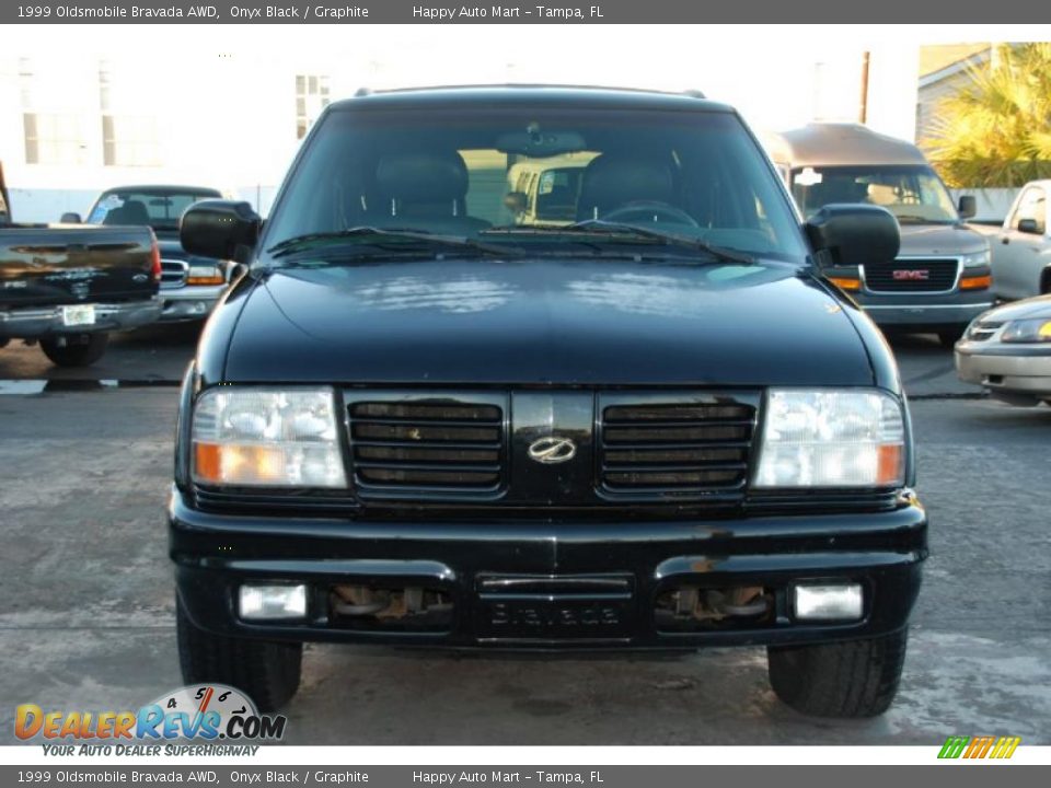 1999 Oldsmobile Bravada AWD Onyx Black / Graphite Photo #6