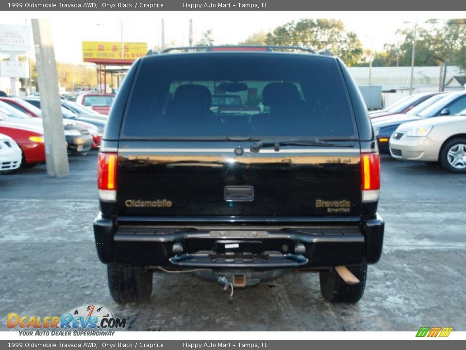 1999 Oldsmobile Bravada AWD Onyx Black / Graphite Photo #8