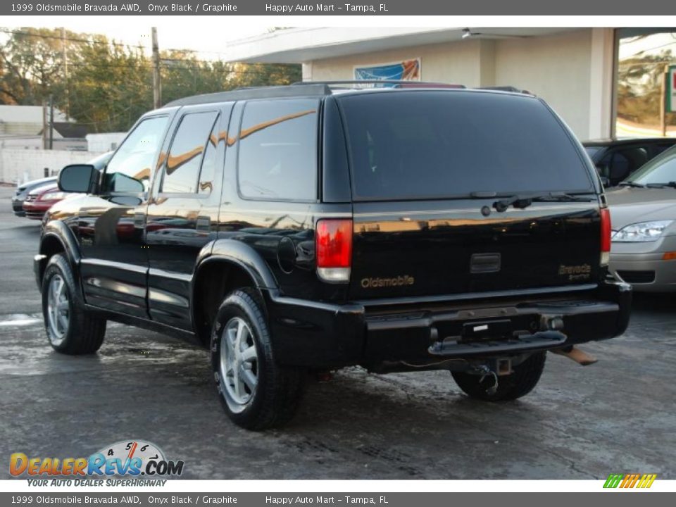 1999 Oldsmobile Bravada AWD Onyx Black / Graphite Photo #9