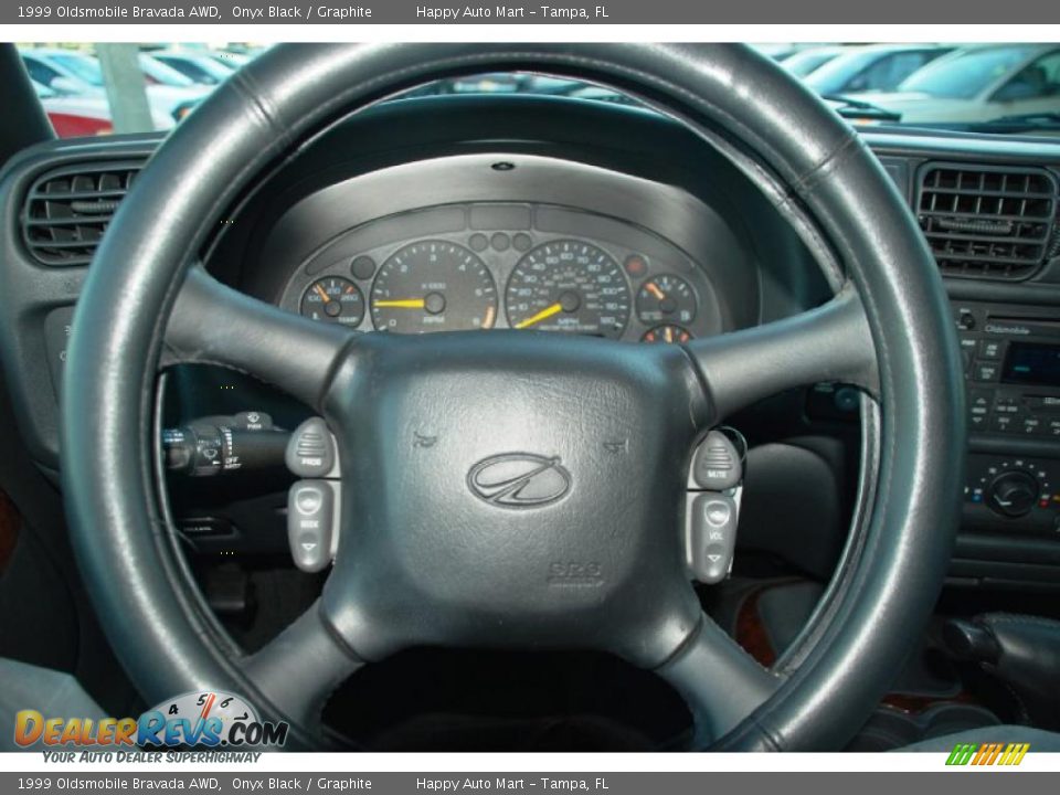 1999 Oldsmobile Bravada AWD Onyx Black / Graphite Photo #15