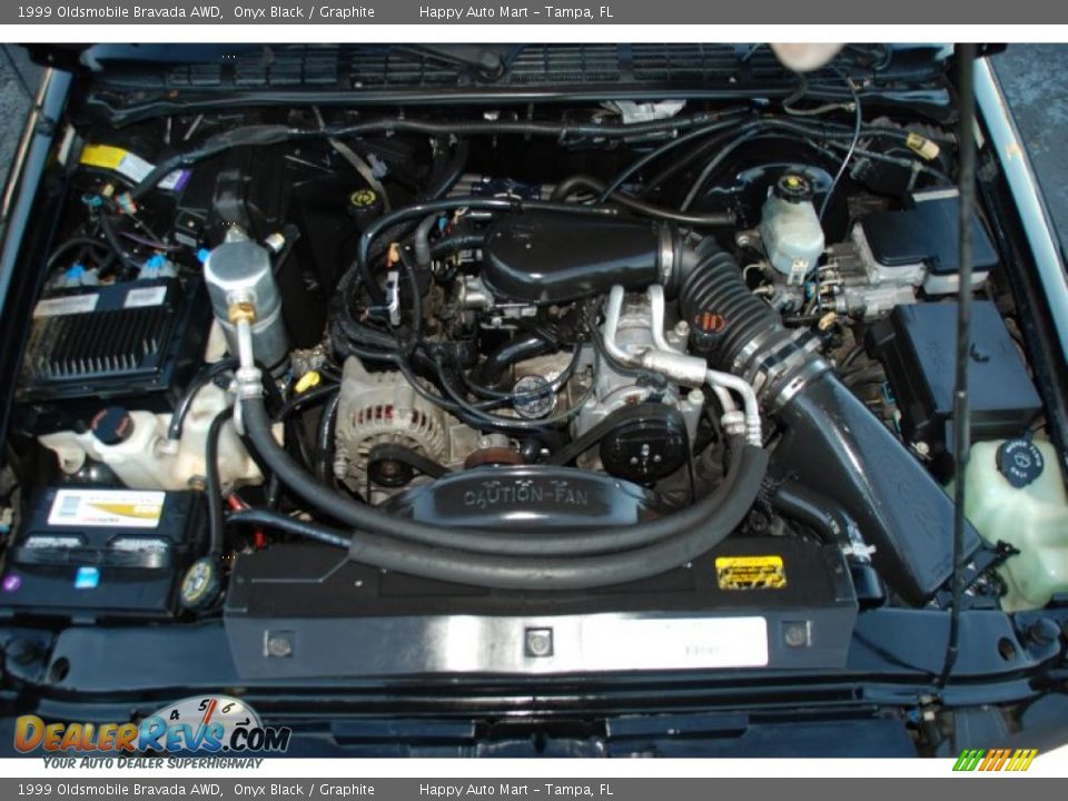 1999 Oldsmobile Bravada AWD 4.3 Liter OHV 12-Valve V6 Engine Photo #28