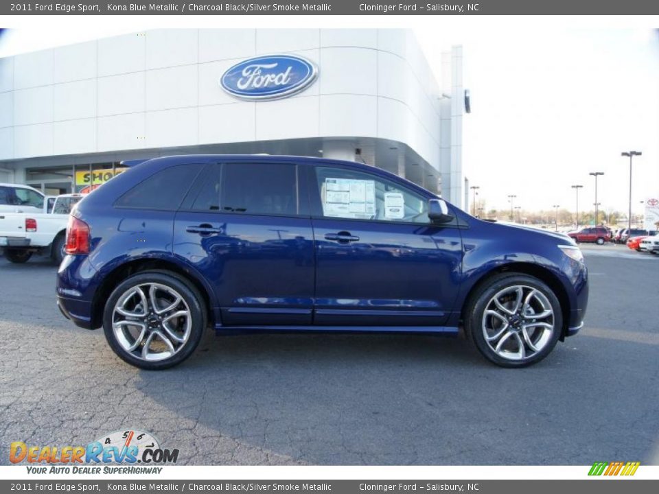 Kona Blue Metallic 2011 Ford Edge Sport Photo #2