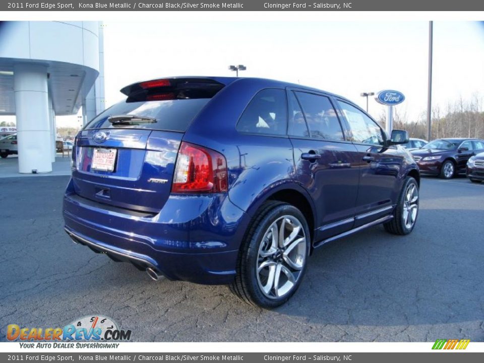 Kona Blue Metallic 2011 Ford Edge Sport Photo #3