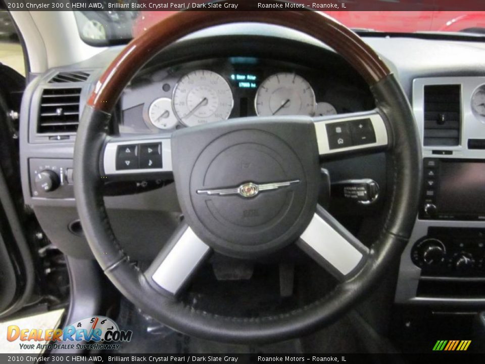 2010 Chrysler 300 C HEMI AWD Steering Wheel Photo #7