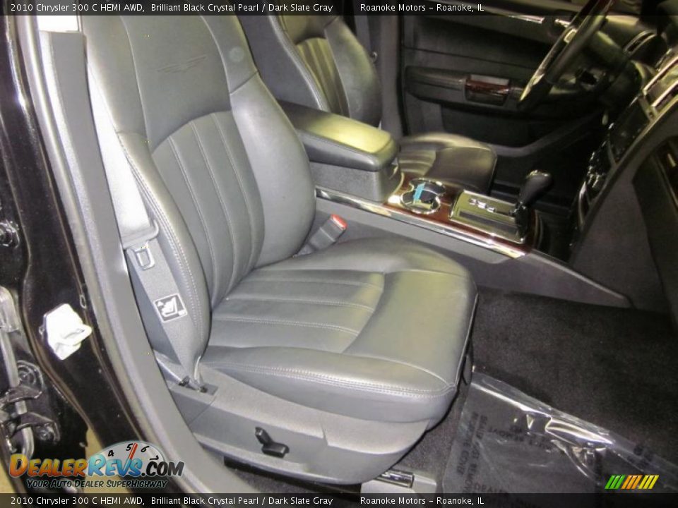 Dark Slate Gray Interior - 2010 Chrysler 300 C HEMI AWD Photo #26