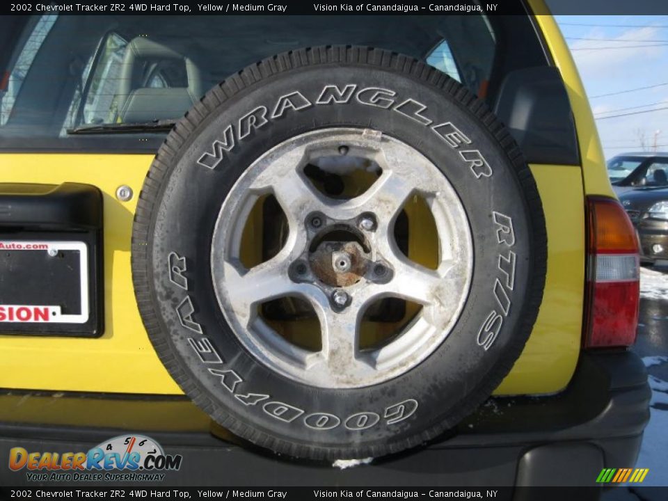 2002 Chevrolet Tracker ZR2 4WD Hard Top Wheel Photo #10