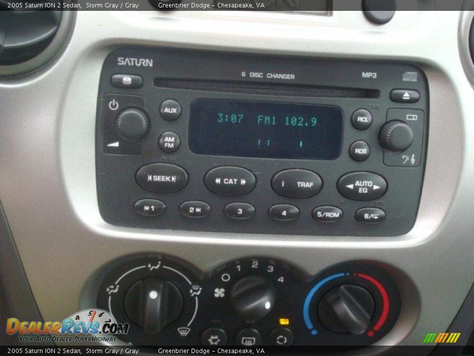 2005 Saturn ION 2 Sedan Storm Gray / Gray Photo #14