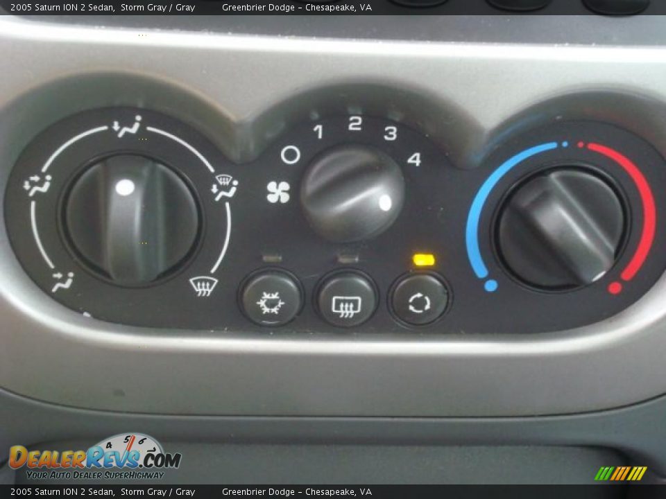 2005 Saturn ION 2 Sedan Storm Gray / Gray Photo #15