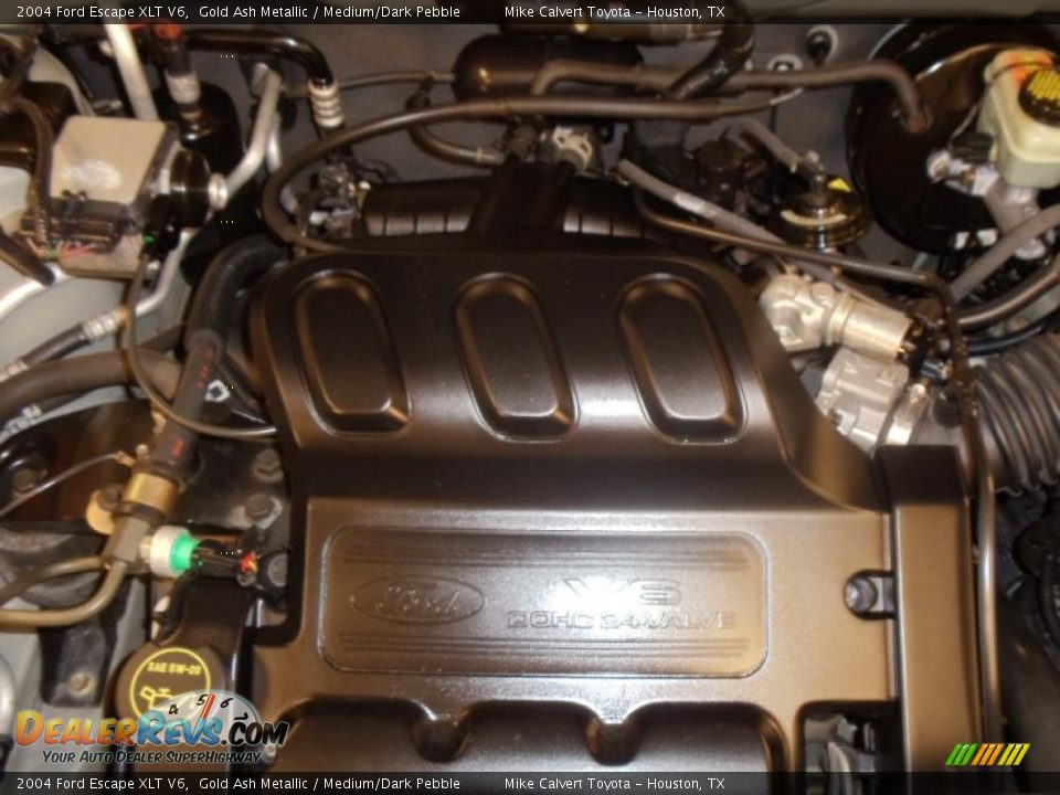 2004 Ford Escape XLT V6 3.0L DOHC 24 Valve V6 Engine Photo #13