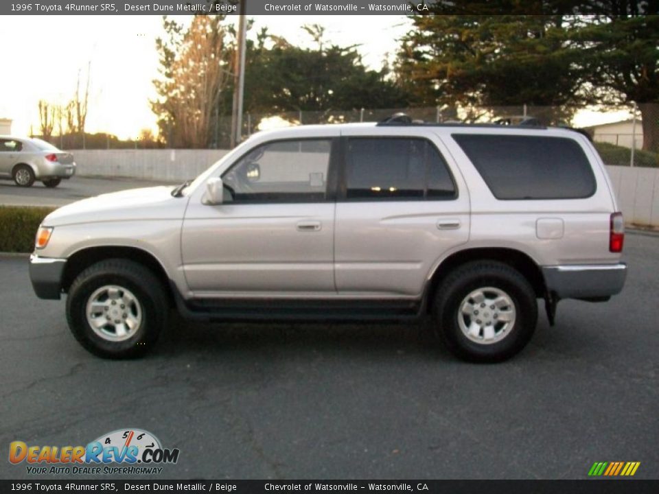1996 Toyota 4Runner SR5 Desert Dune Metallic / Beige Photo #6