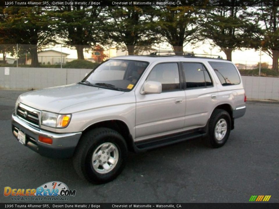 1996 Toyota 4Runner SR5 Desert Dune Metallic / Beige Photo #7