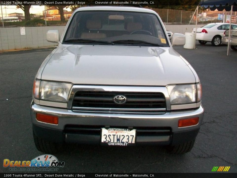 1996 Toyota 4Runner SR5 Desert Dune Metallic / Beige Photo #8