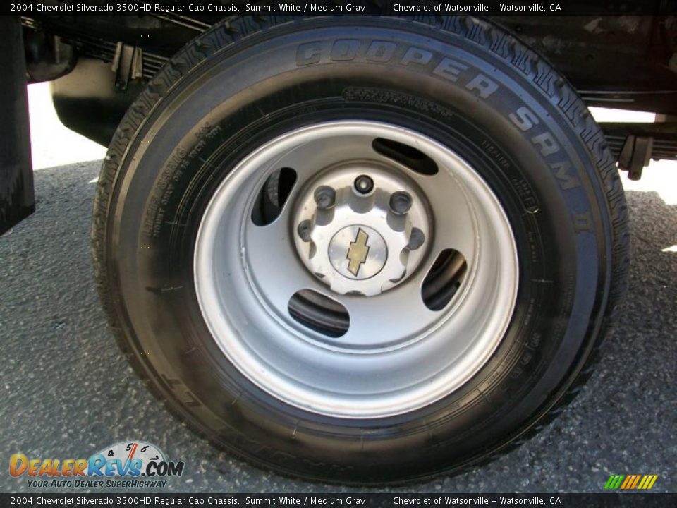 2004 Chevrolet Silverado 3500HD Regular Cab Chassis Wheel Photo #9