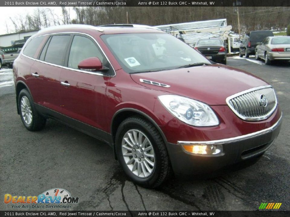 Front 3/4 View of 2011 Buick Enclave CXL AWD Photo #1