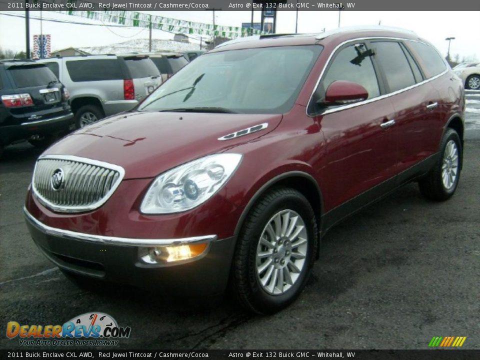 Front 3/4 View of 2011 Buick Enclave CXL AWD Photo #3