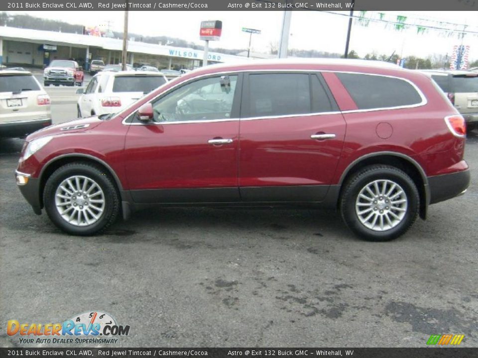 Red Jewel Tintcoat 2011 Buick Enclave CXL AWD Photo #4