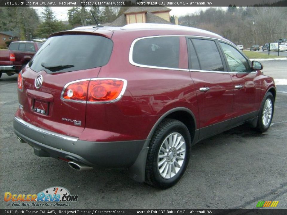 Red Jewel Tintcoat 2011 Buick Enclave CXL AWD Photo #7