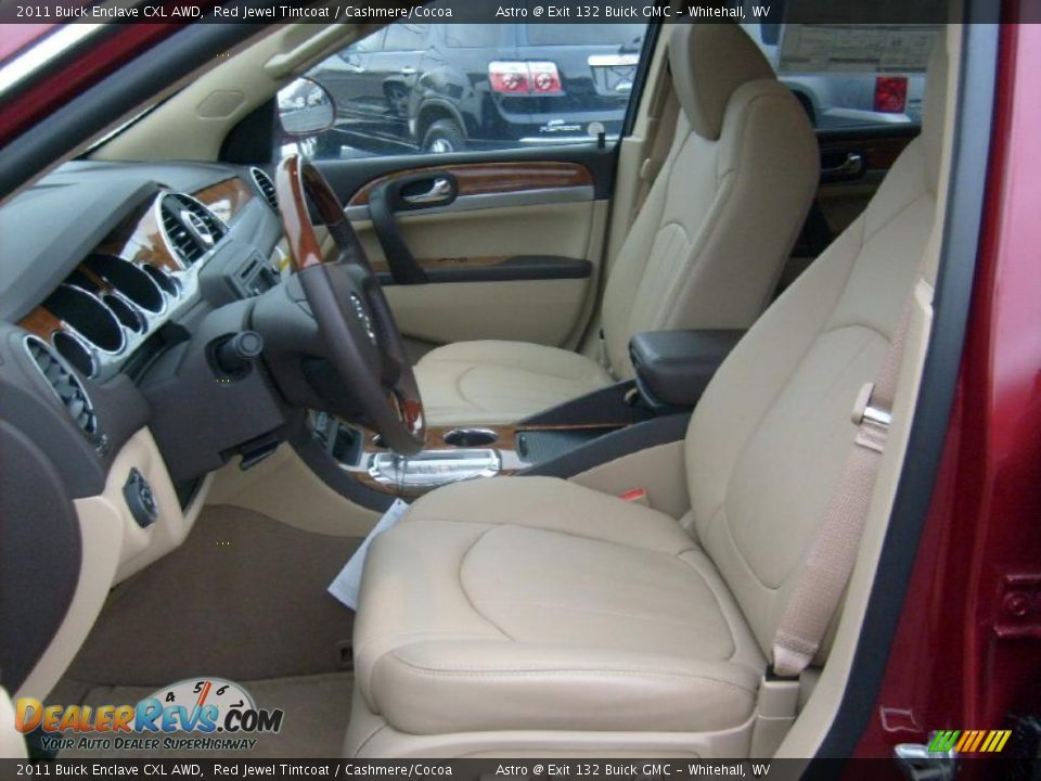 Cashmere/Cocoa Interior - 2011 Buick Enclave CXL AWD Photo #9