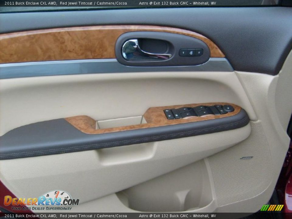 Door Panel of 2011 Buick Enclave CXL AWD Photo #11