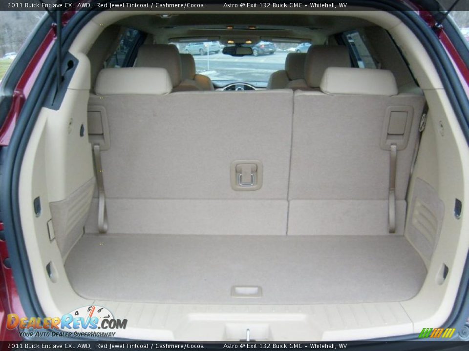 2011 Buick Enclave CXL AWD Trunk Photo #15