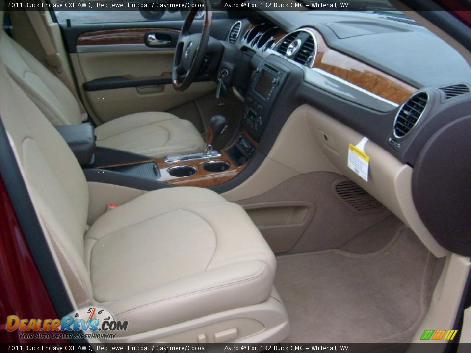 Dashboard of 2011 Buick Enclave CXL AWD Photo #17