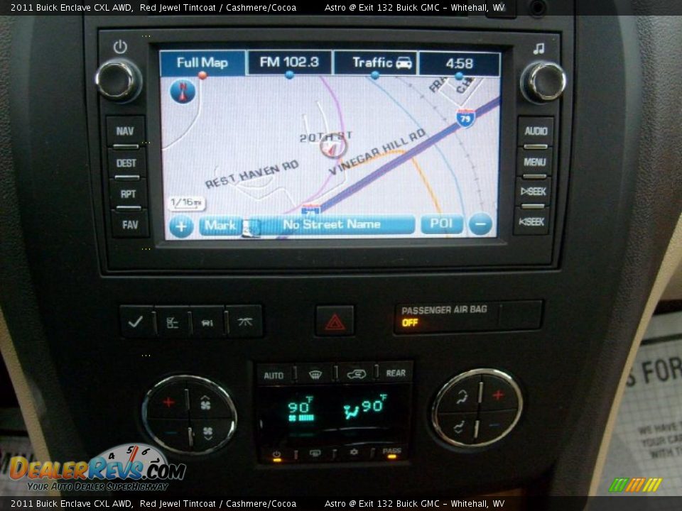 Navigation of 2011 Buick Enclave CXL AWD Photo #19