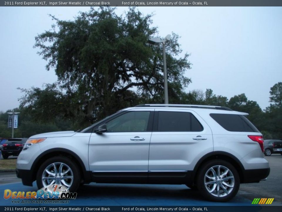 Ingot Silver Metallic 2011 Ford Explorer XLT Photo #2