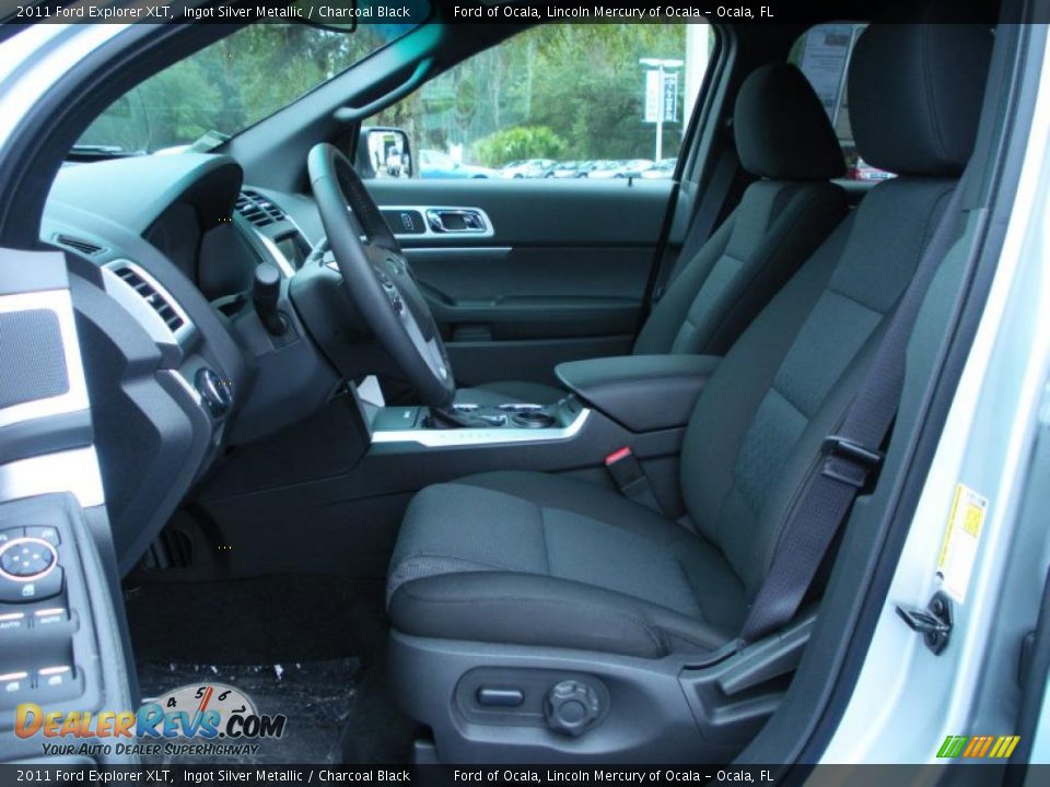 Charcoal Black Interior - 2011 Ford Explorer XLT Photo #5