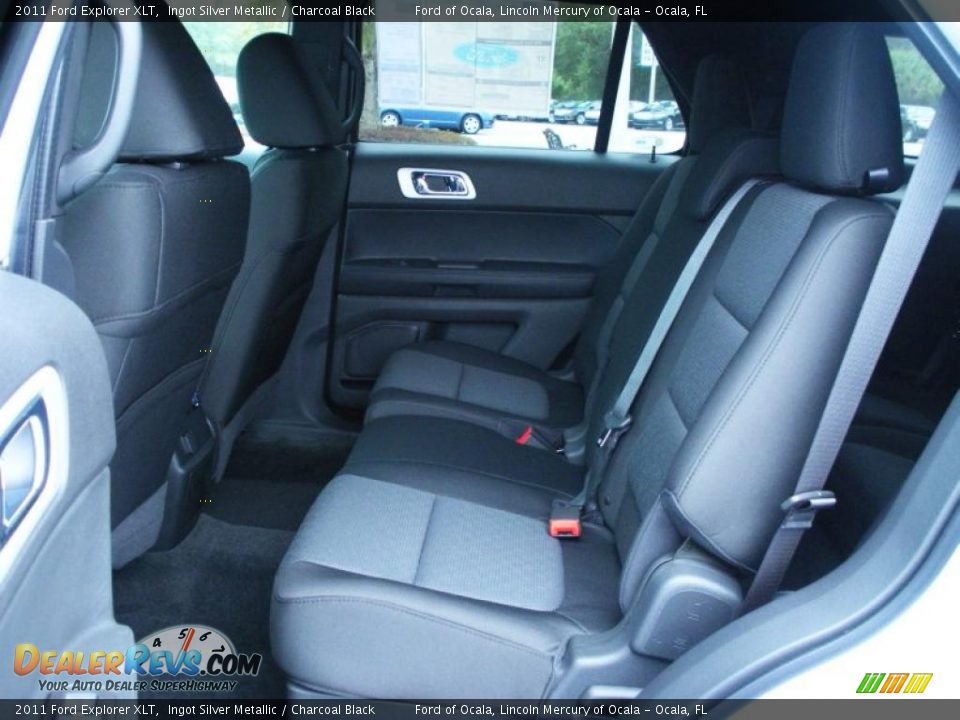 Charcoal Black Interior - 2011 Ford Explorer XLT Photo #6