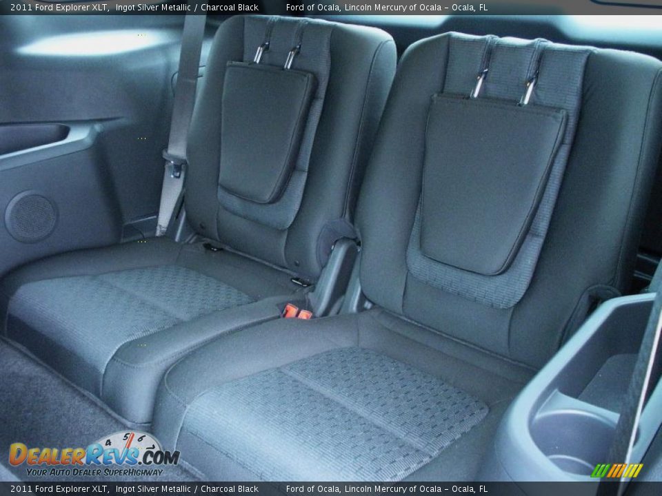 Charcoal Black Interior - 2011 Ford Explorer XLT Photo #7