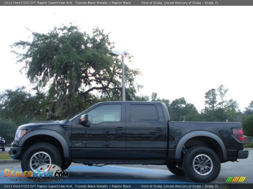 Tuxedo Black Metallic 2011 Ford F150 SVT Raptor SuperCrew 4x4 Photo #2