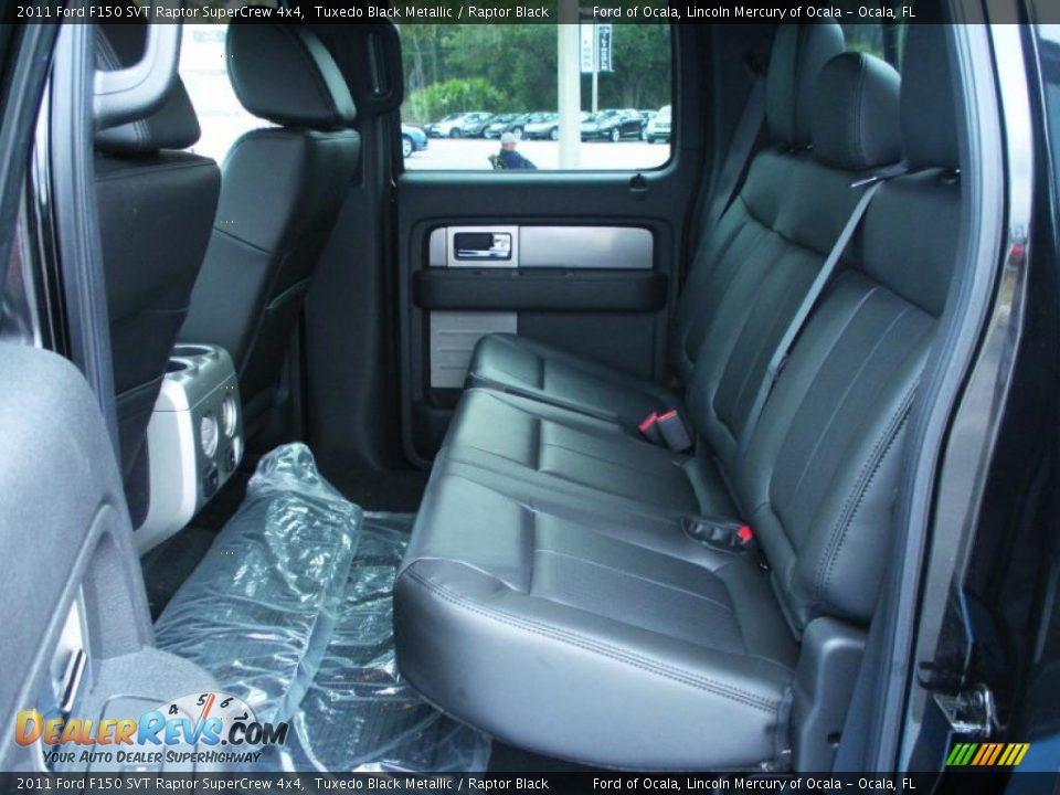 Raptor Black Interior - 2011 Ford F150 SVT Raptor SuperCrew 4x4 Photo #8