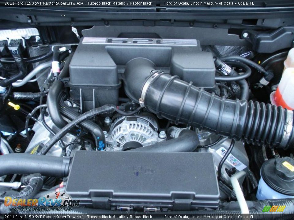 2011 Ford F150 SVT Raptor SuperCrew 4x4 6.2 Liter SOHC 16-Valve VVT V8 Engine Photo #15