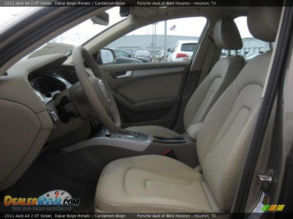 Cardamom Beige Interior 2011 Audi A4 2.0T Sedan Photo 5