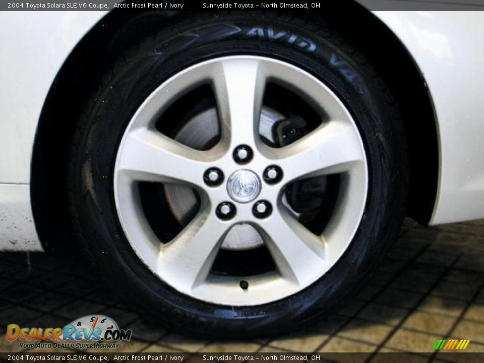 2004 Toyota Solara SLE V6 Coupe Wheel Photo #8