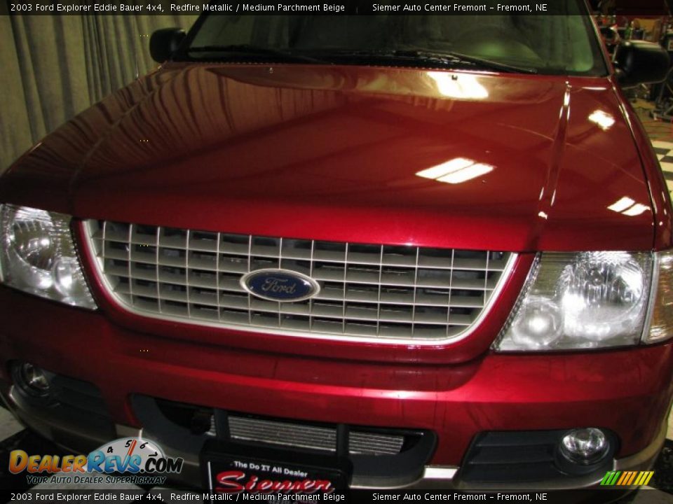 2003 Ford Explorer Eddie Bauer 4x4 Redfire Metallic / Medium Parchment Beige Photo #3