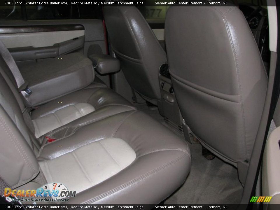 2003 Ford Explorer Eddie Bauer 4x4 Redfire Metallic / Medium Parchment Beige Photo #7