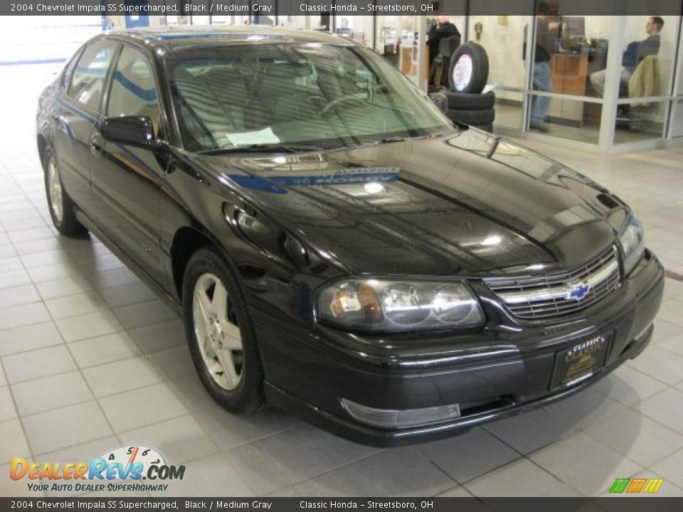 2004 Chevrolet Impala SS Supercharged Black / Medium Gray Photo #1