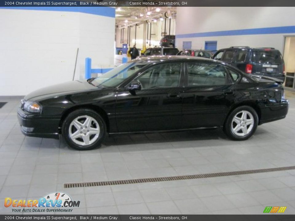 2004 Chevrolet Impala SS Supercharged Black / Medium Gray Photo #4