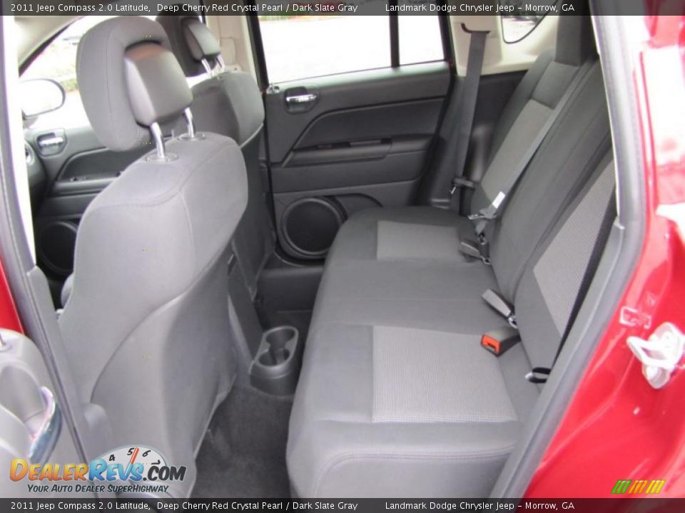 Dark Slate Gray Interior - 2011 Jeep Compass 2.0 Latitude Photo #7