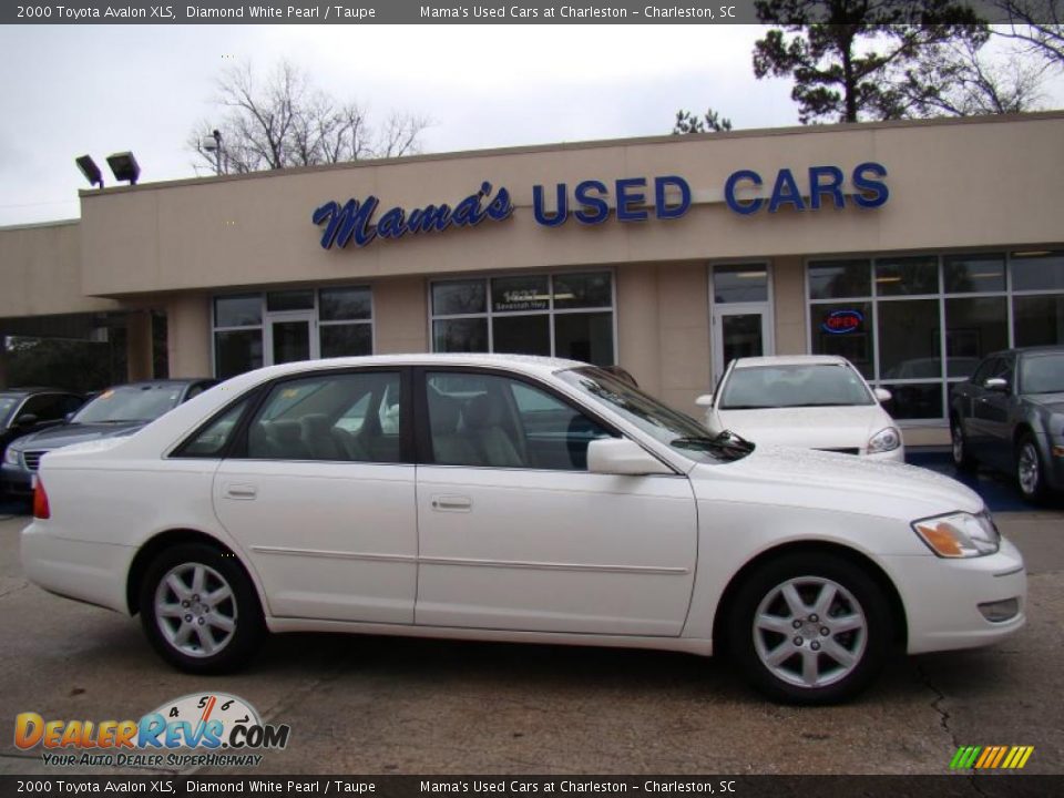 2000 Toyota Avalon XLS Diamond White Pearl / Taupe Photo #1