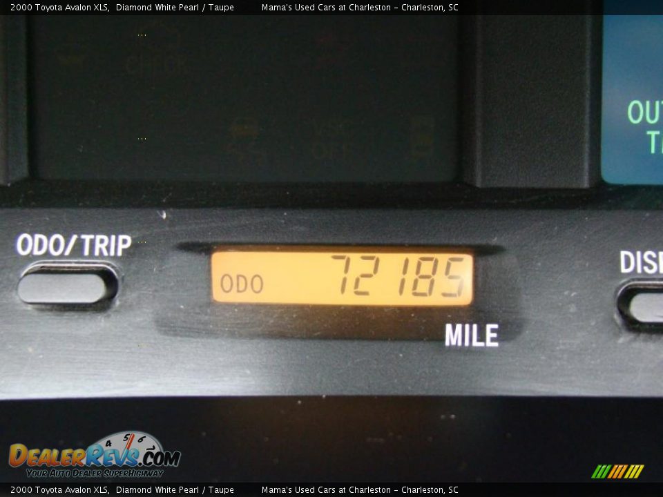 2000 Toyota Avalon XLS Diamond White Pearl / Taupe Photo #27