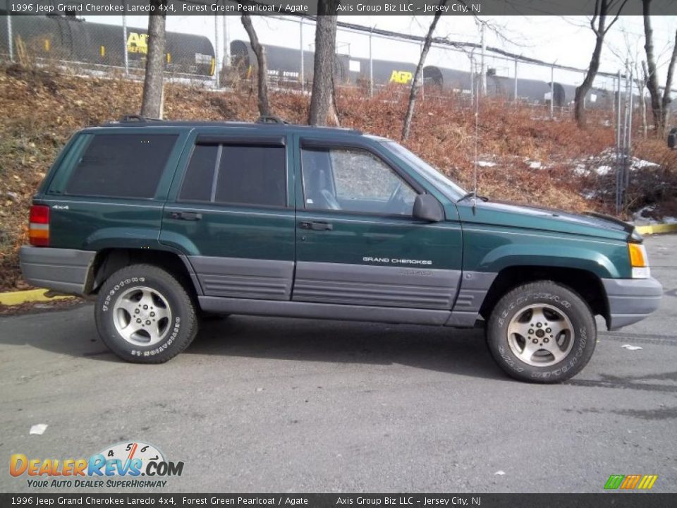 Forest Green Pearlcoat 1996 Jeep Grand Cherokee Laredo 4x4 Photo #6