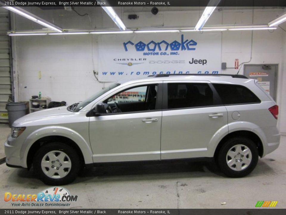 2011 Dodge Journey Express Bright Silver Metallic / Black Photo #1