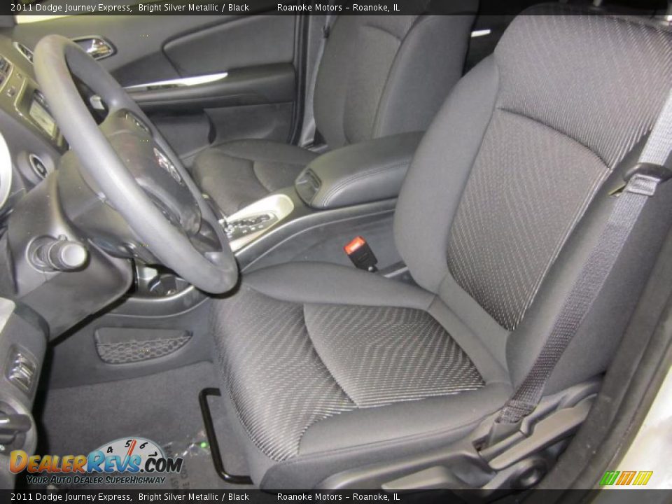 2011 Dodge Journey Express Bright Silver Metallic / Black Photo #5