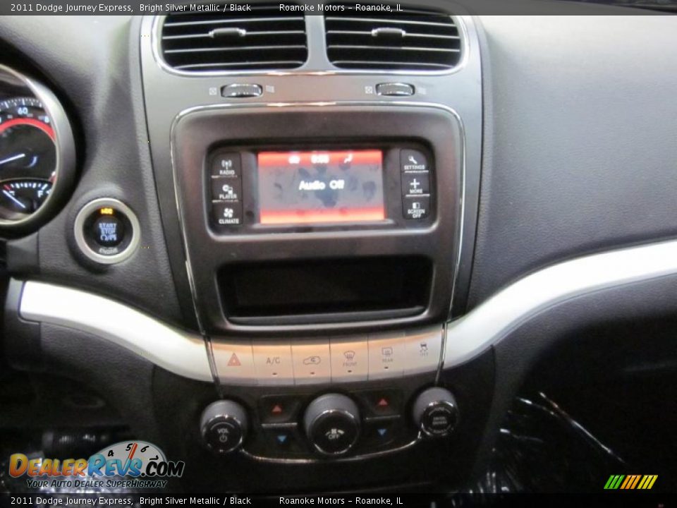 2011 Dodge Journey Express Bright Silver Metallic / Black Photo #7